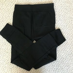 NWT FLEECE LINED THERMAXXX LEGGINGS. 2 Pair Pre-Bundled! Black. ONE SIZE.